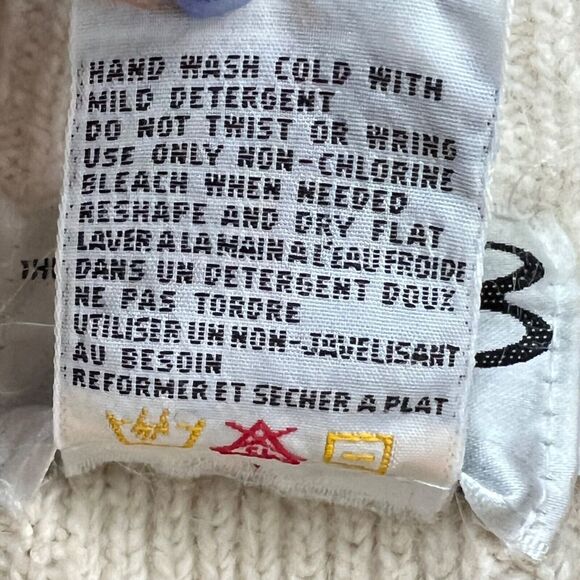 Vintage Glory B by Gloria Furman Sweater Womens Small Houndstooth Silk Angora - Picture 12 of 13